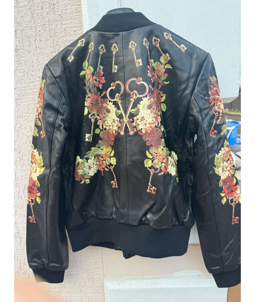 DOLCE&GABBANA Черная кожаная куртка, фото 2