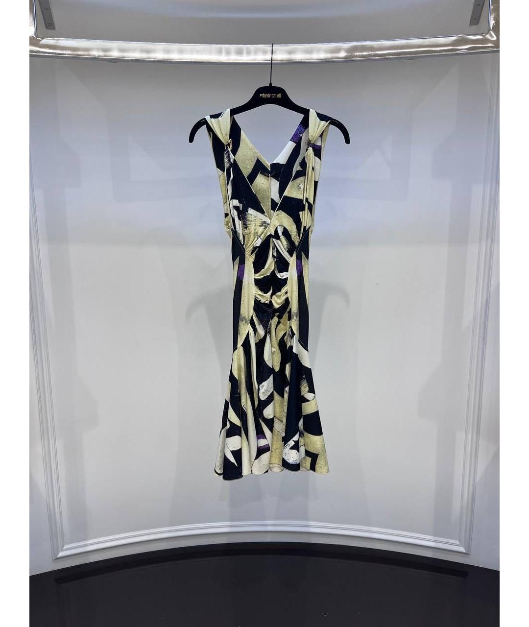 ROBERTO CAVALLI Мульти повседневное платье, фото 4