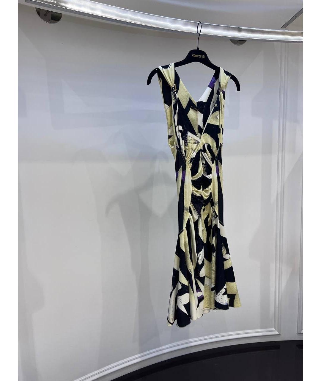 ROBERTO CAVALLI Мульти повседневное платье, фото 3