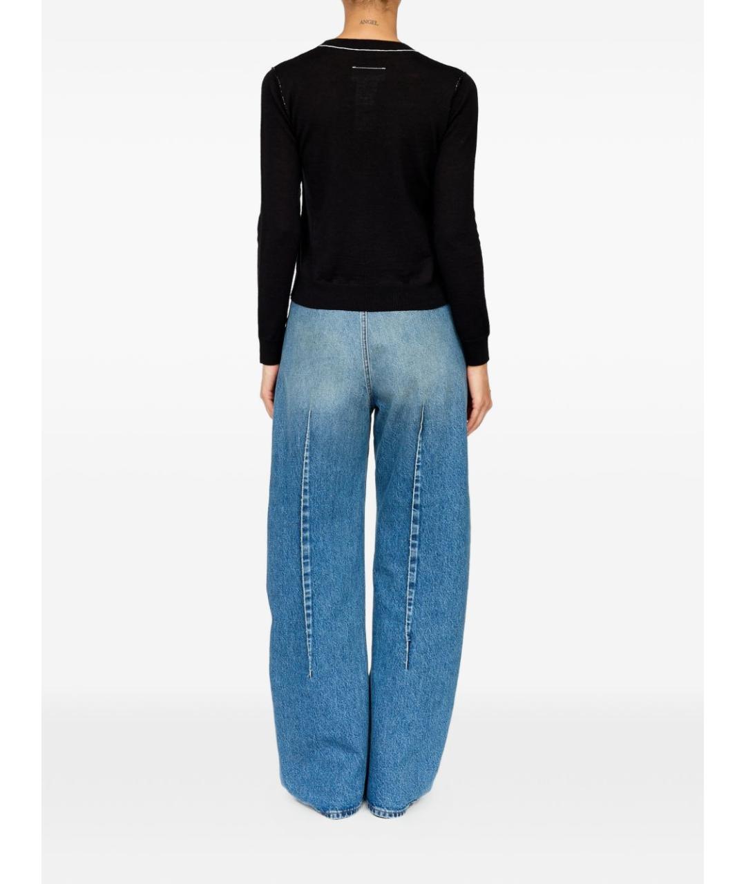 MM6 MAISON MARGIELA Черный шерстяной джемпер / свитер, фото 7