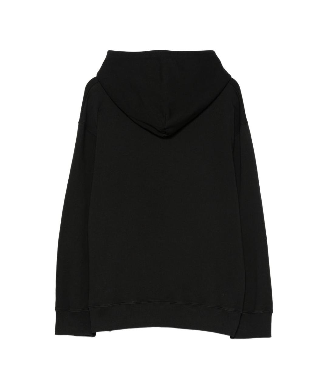 MM6 MAISON MARGIELA Черный хлопковый джемпер / свитер, фото 3