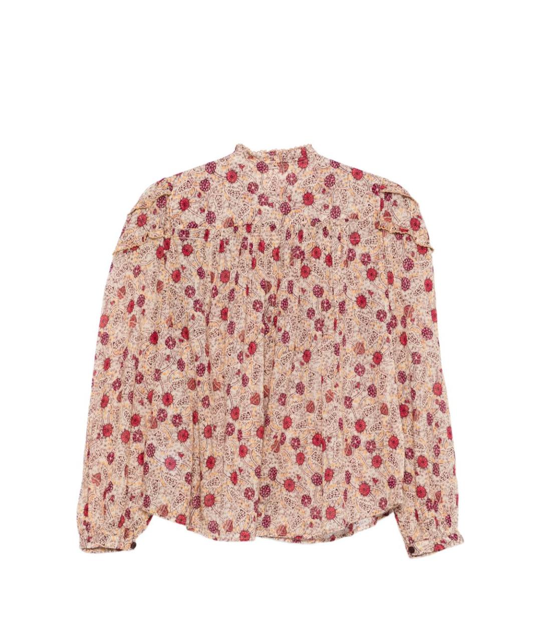 ISABEL MARANT ETOILE Мульти хлопковая рубашка, фото 3
