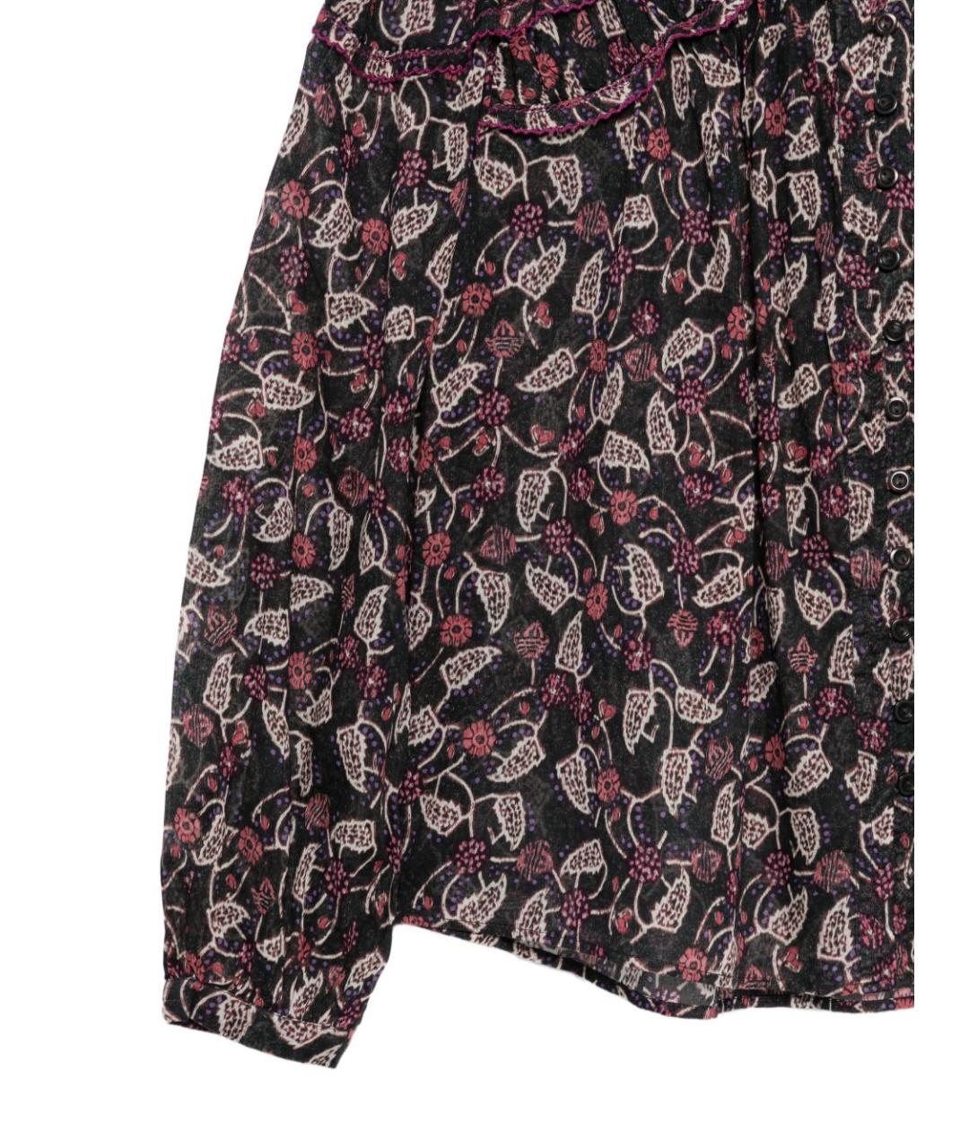 ISABEL MARANT ETOILE Черная хлопковая рубашка, фото 3