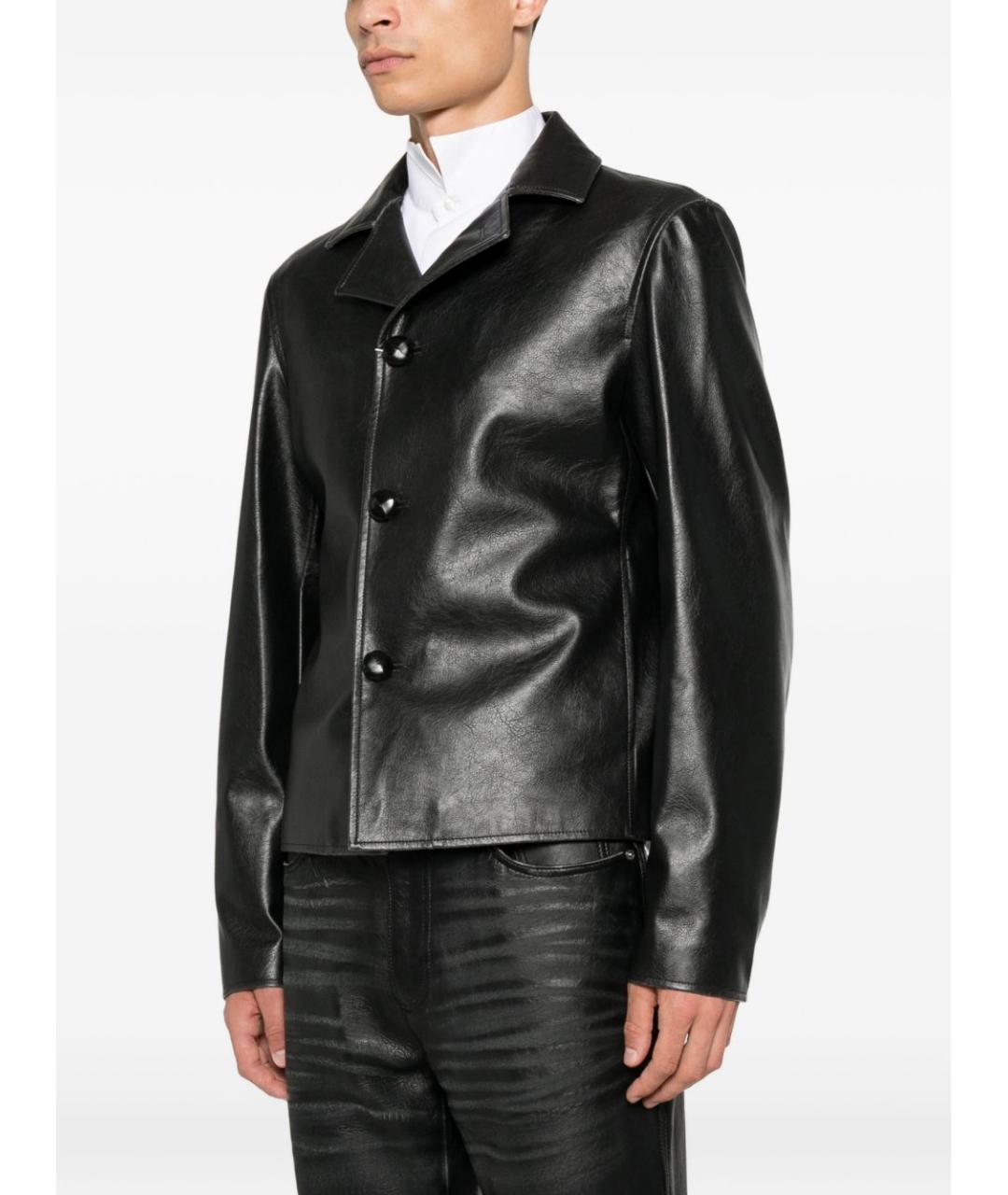 MM6 MAISON MARGIELA Черная полиэстеровая куртка, фото 2