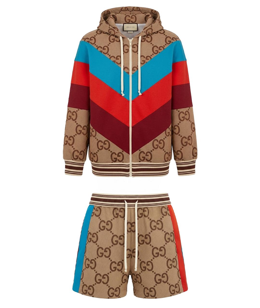 GUCCI Мульти костюм с брюками, фото 1