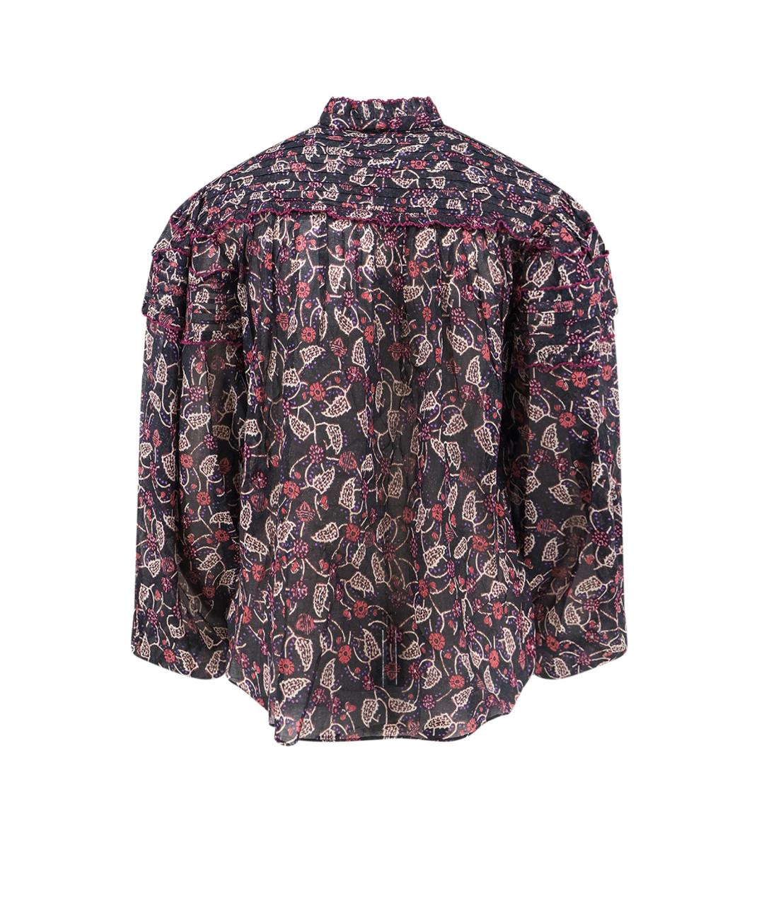 ISABEL MARANT ETOILE Мульти хлопковая рубашка, фото 2