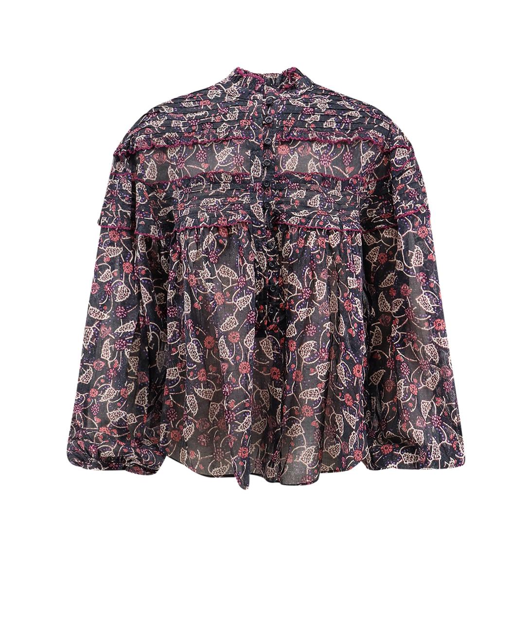 ISABEL MARANT ETOILE Мульти хлопковая рубашка, фото 1