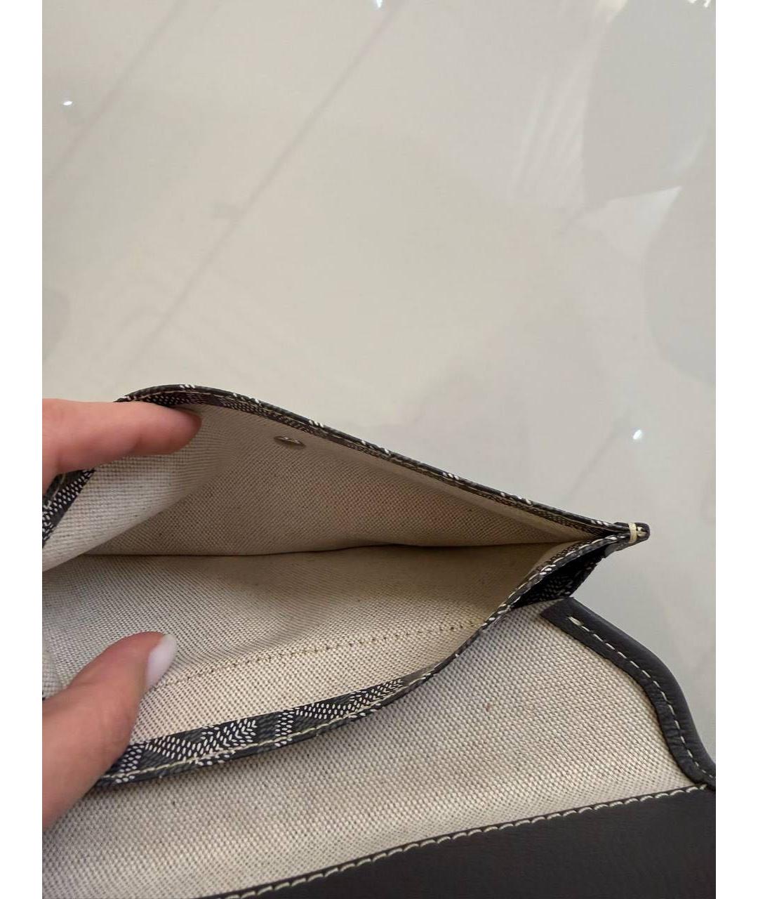 GOYARD Антрацитовая сумка тоут, фото 7