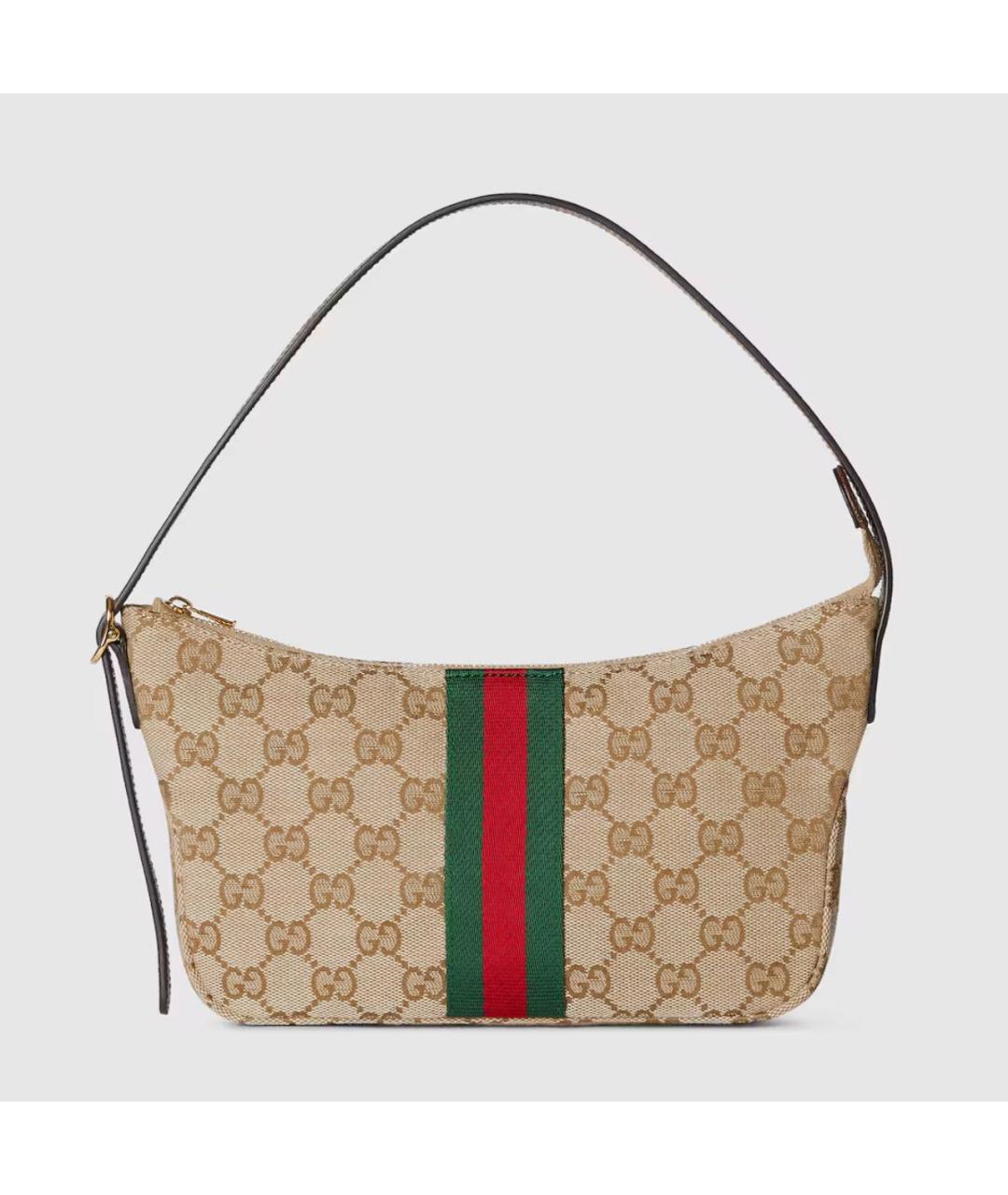 GUCCI Коричневая сумка через плечо, фото 3