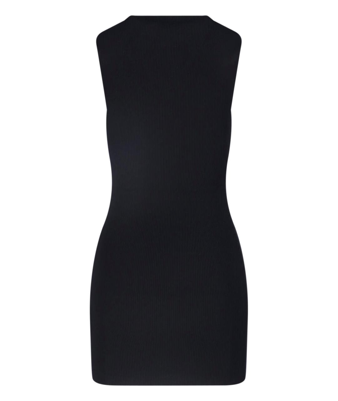ALEXANDER WANG Черное вискозное платье, фото 2