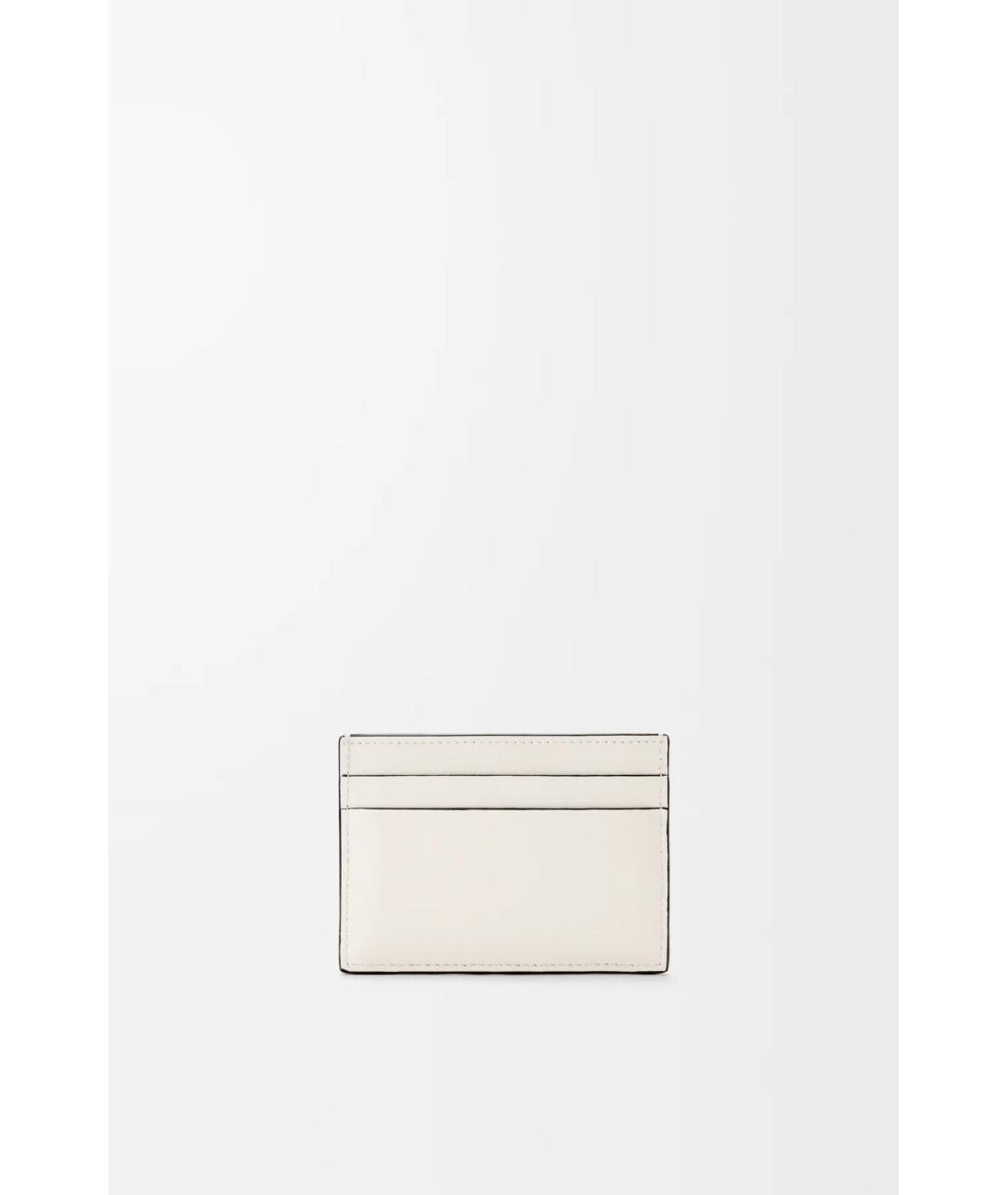 LOEWE Белый кожаный кардхолдер, фото 3