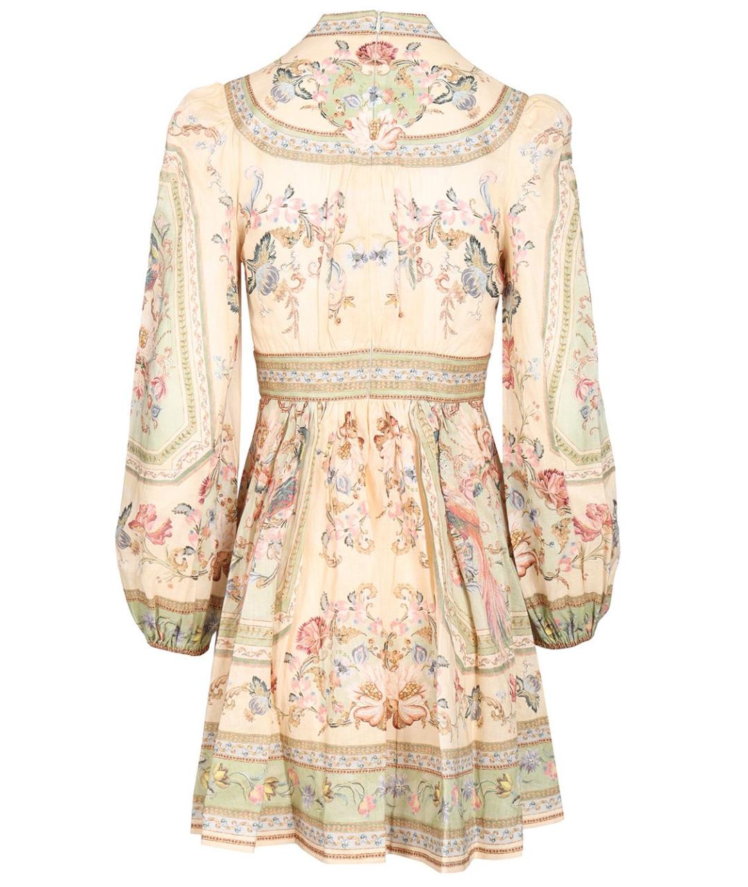 ZIMMERMANN Мульти хлопковое повседневное платье, фото 2