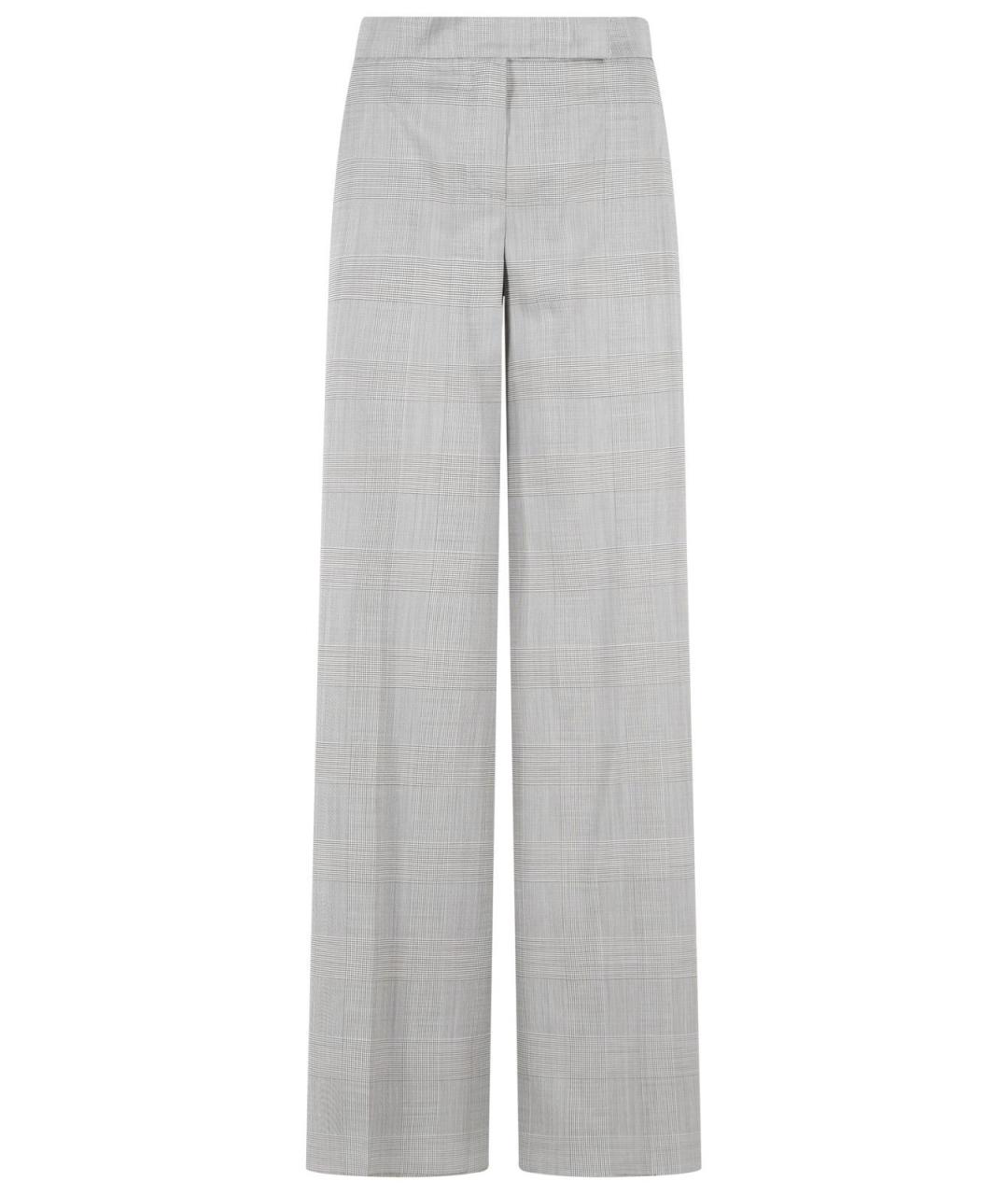 MAX MARA Мульти шерстяные прямые брюки, фото 1