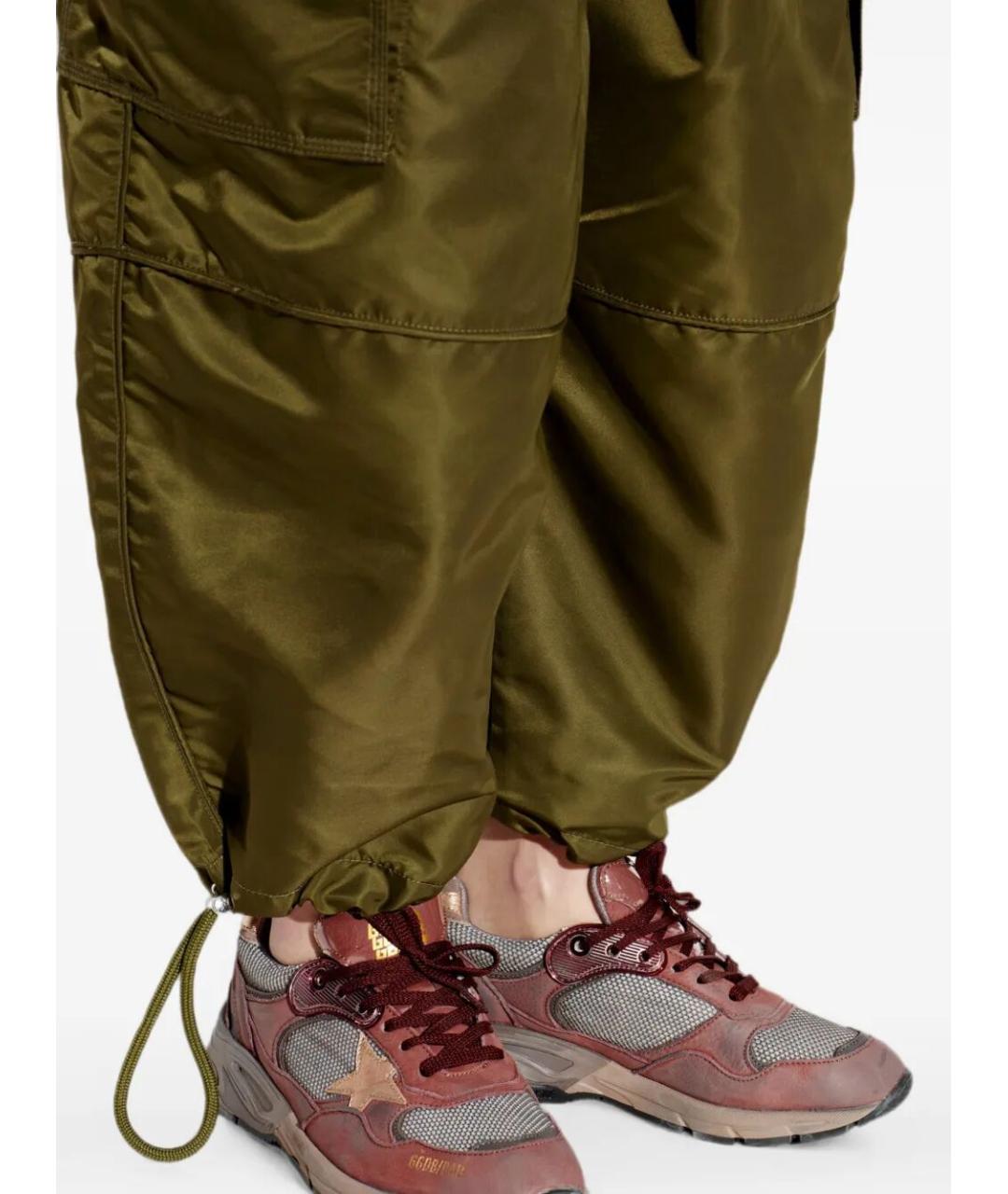 GOLDEN GOOSE Серые кожаные кроссовки, фото 5