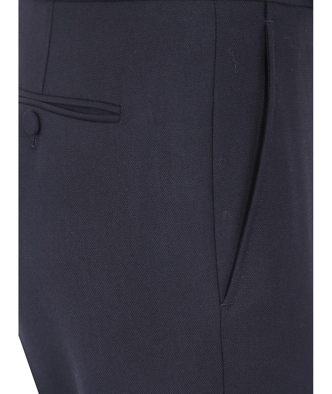 TOM FORD Черные шерстяные классические брюки, фото 3