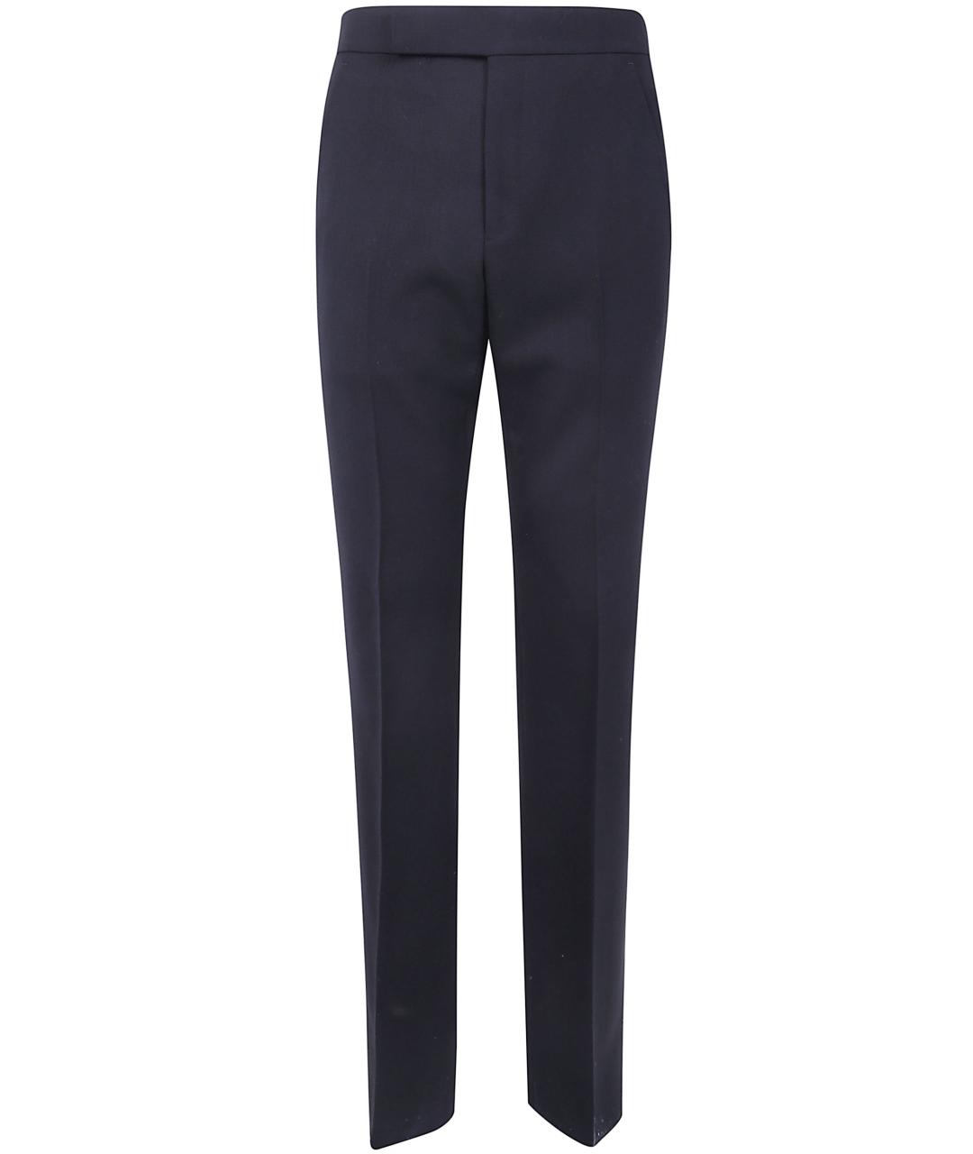 TOM FORD Черные шерстяные классические брюки, фото 1
