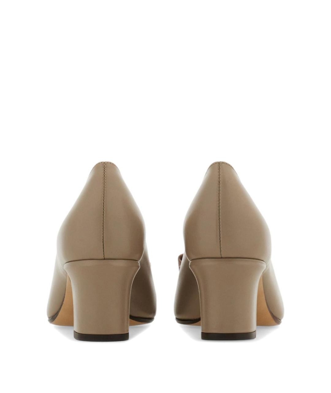 FERRAGAMO Коричневые кожаные туфли, фото 2