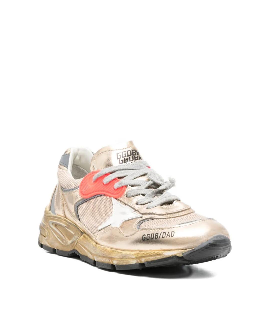 GOLDEN GOOSE Кожаные кроссовки, фото 4