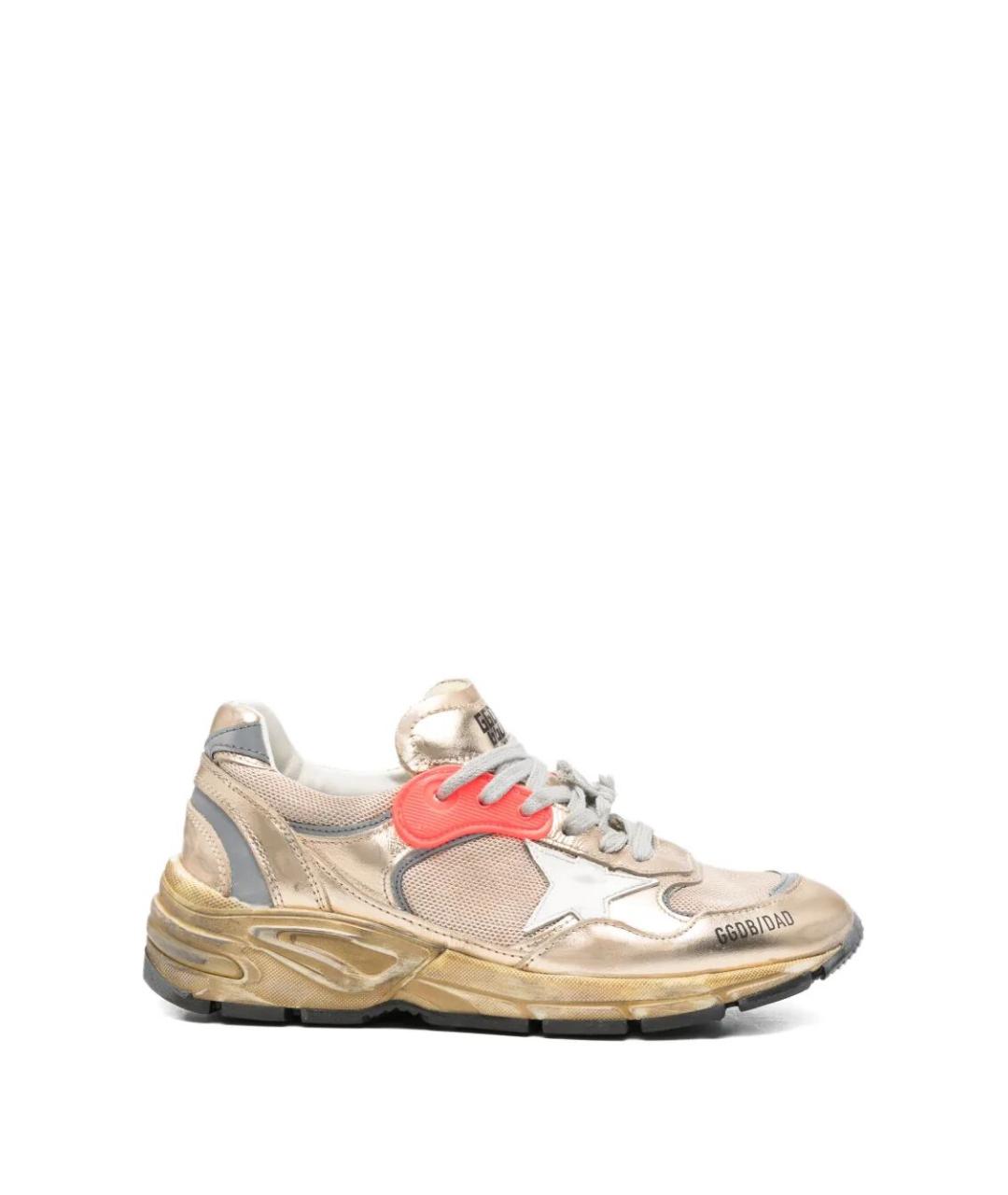 GOLDEN GOOSE Кожаные кроссовки, фото 1