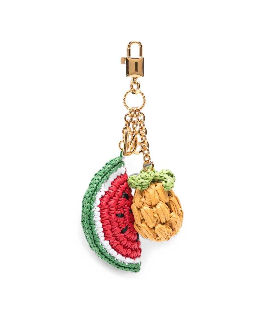 DOLCE&GABBANA Красный брелок, фото 1