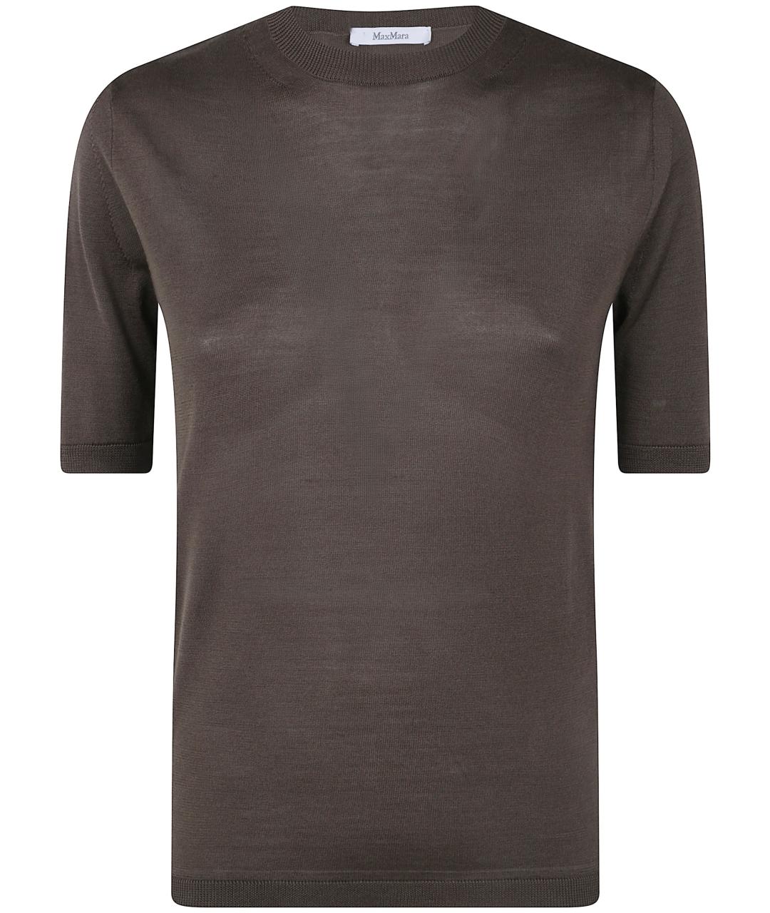 MAX MARA Зеленый кашемировый джемпер / свитер, фото 1