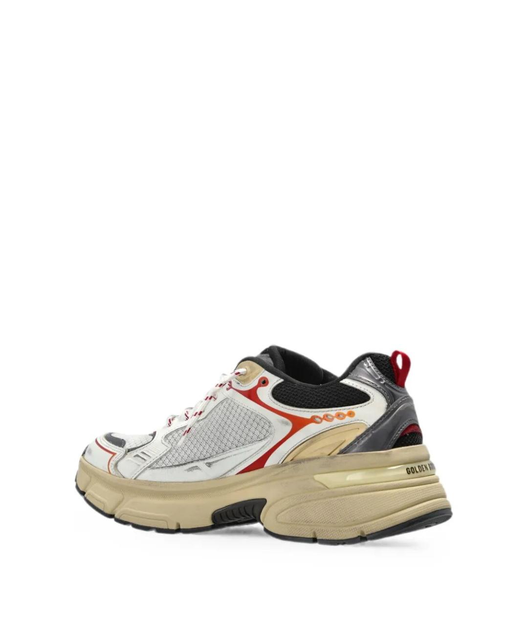 GOLDEN GOOSE Белые синтетические кроссовки, фото 3