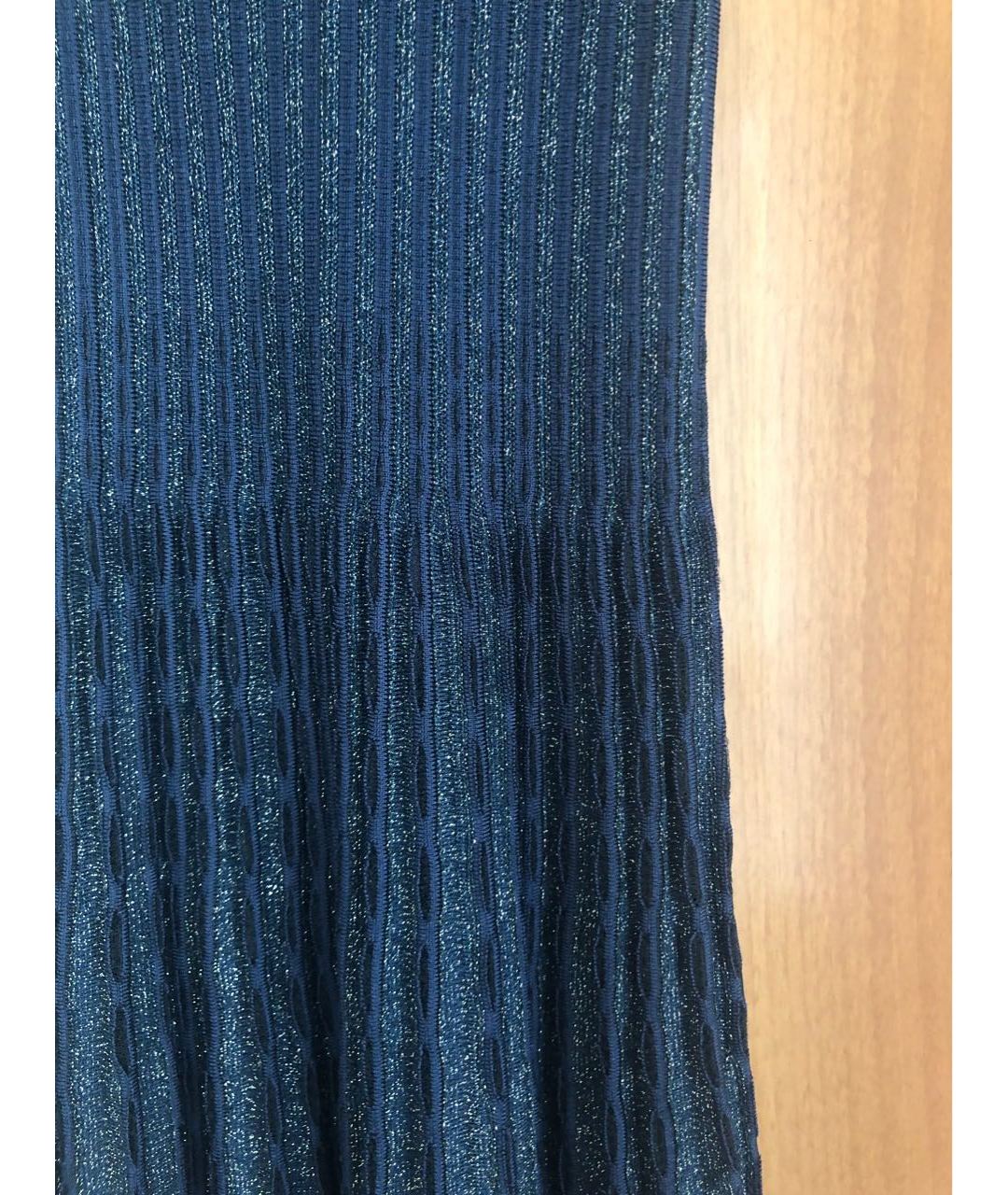 MISSONI Темно-синее повседневное платье, фото 3