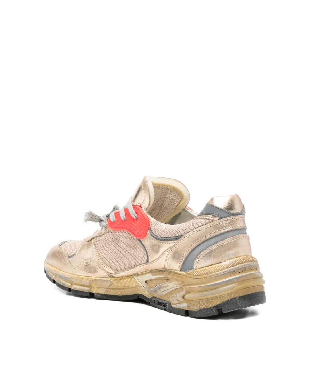 GOLDEN GOOSE Кожаные низкие кроссовки / кеды, фото 2