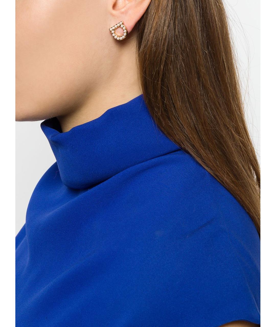 FERRAGAMO Золотые серьги, фото 2