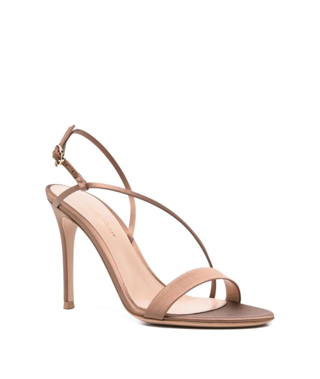 GIANVITO ROSSI Текстильные босоножки, фото 2
