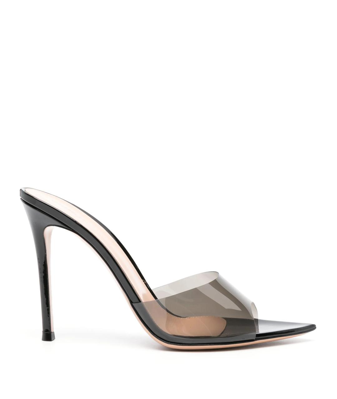 GIANVITO ROSSI Черные мюли, фото 1