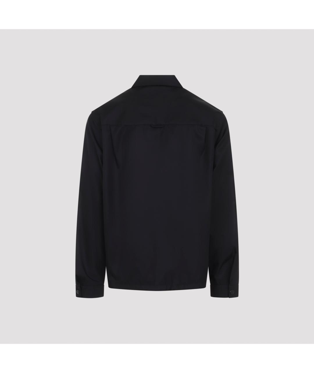 PRADA Черная полиамидовая куртка, фото 3