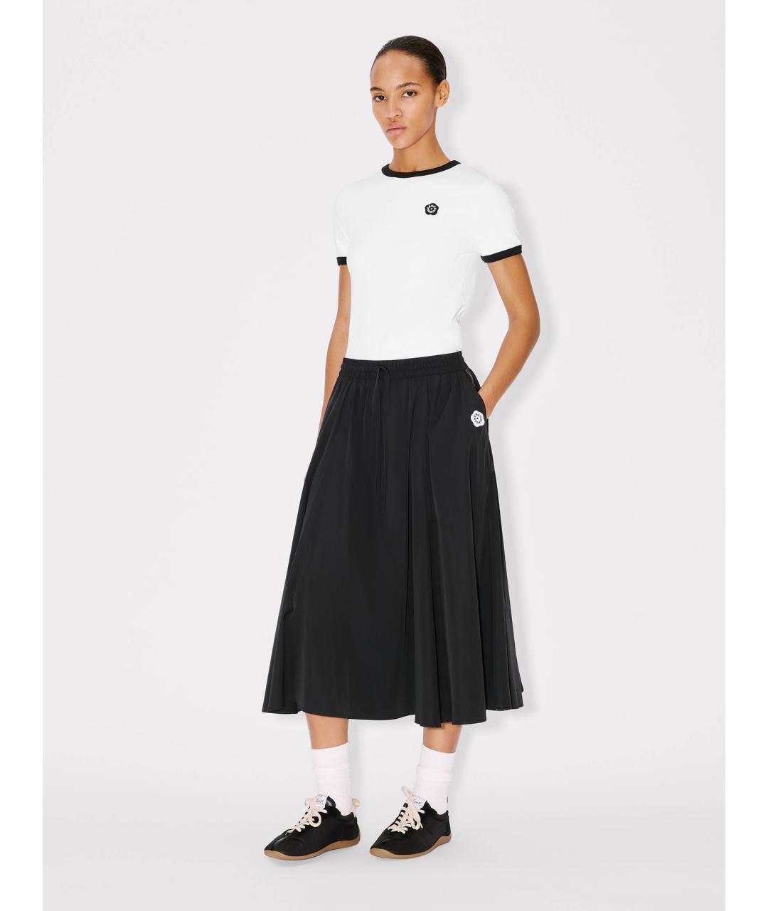KENZO Белая хлопковая футболка, фото 2