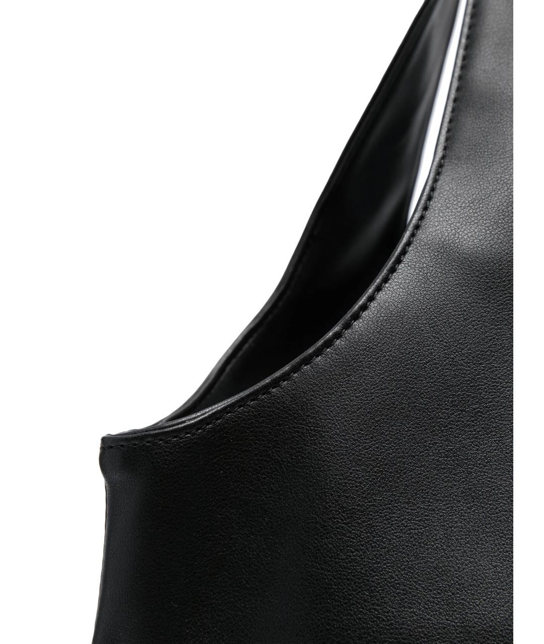A.P.C. Черная сумка тоут из искусственной кожи, фото 4