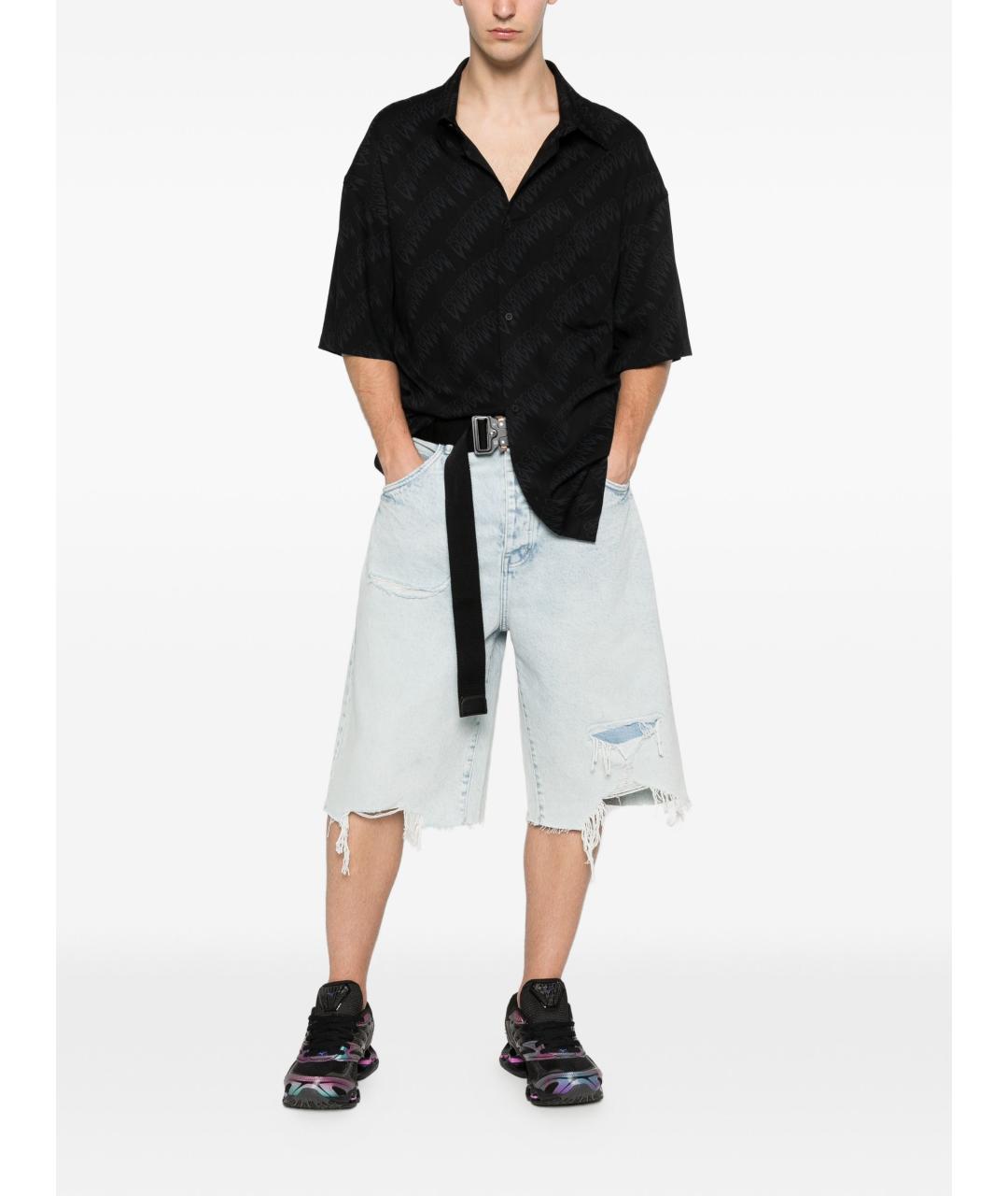 BALENCIAGA Черная кэжуал рубашка, фото 4