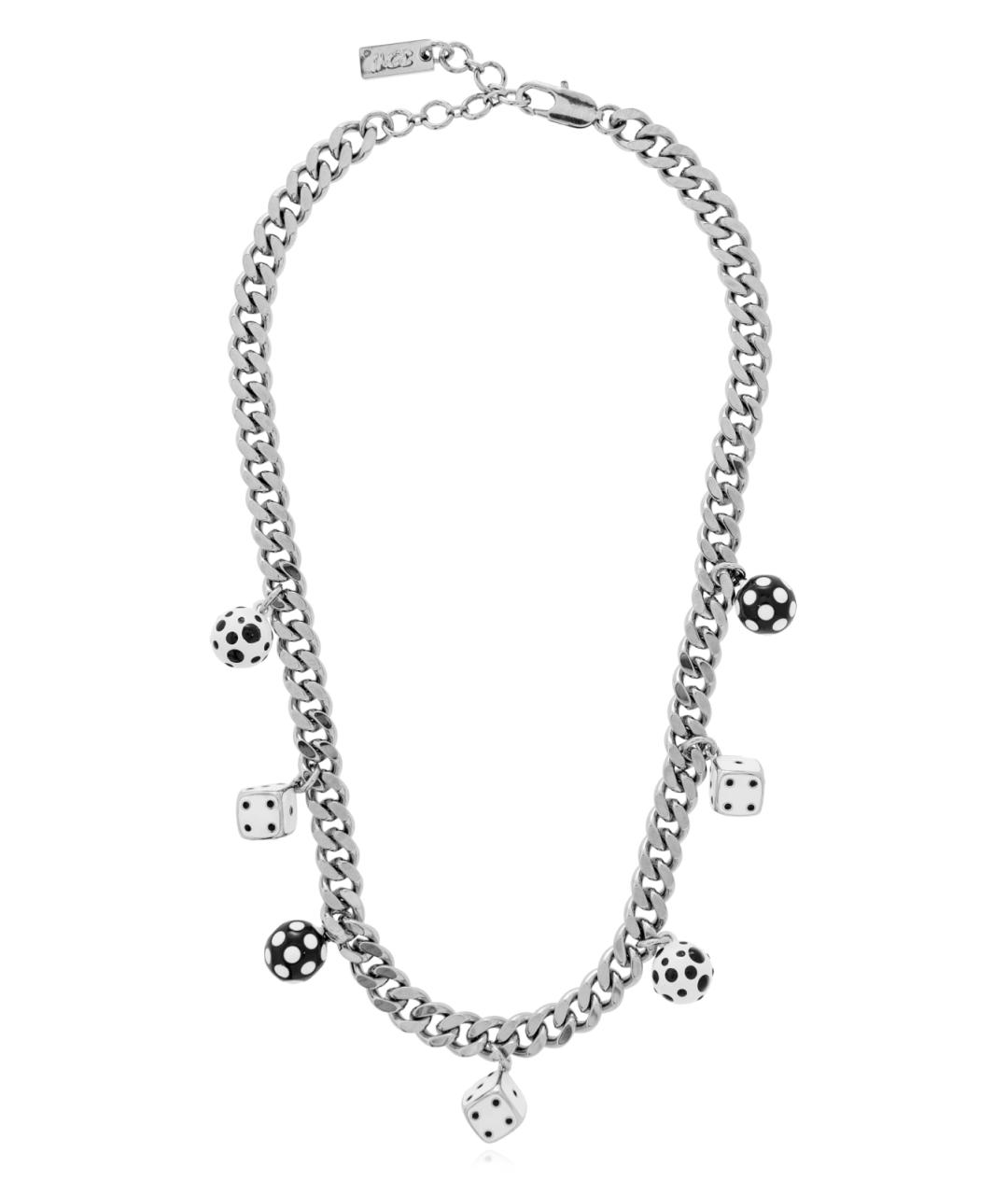 MARC JACOBS Серебряное металлическое колье, фото 2