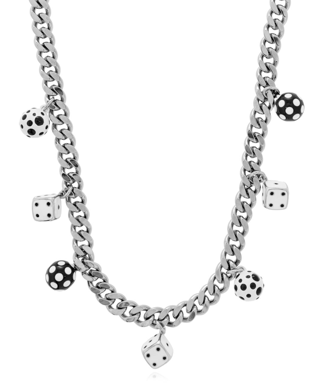 MARC JACOBS Серебряное металлическое колье, фото 4