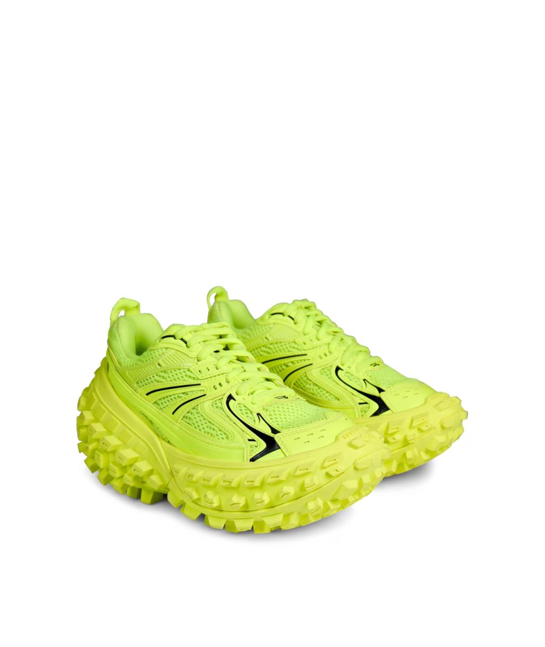 BALENCIAGA Желтые кроссовки, фото 4