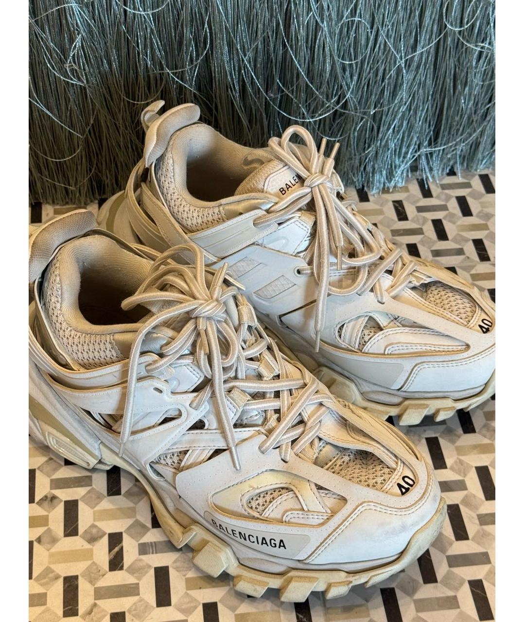 BALENCIAGA Белые кроссовки, фото 2