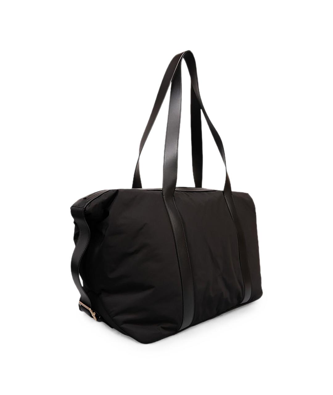 FEAR OF GOD Черная тканевая сумка на плечо, фото 4
