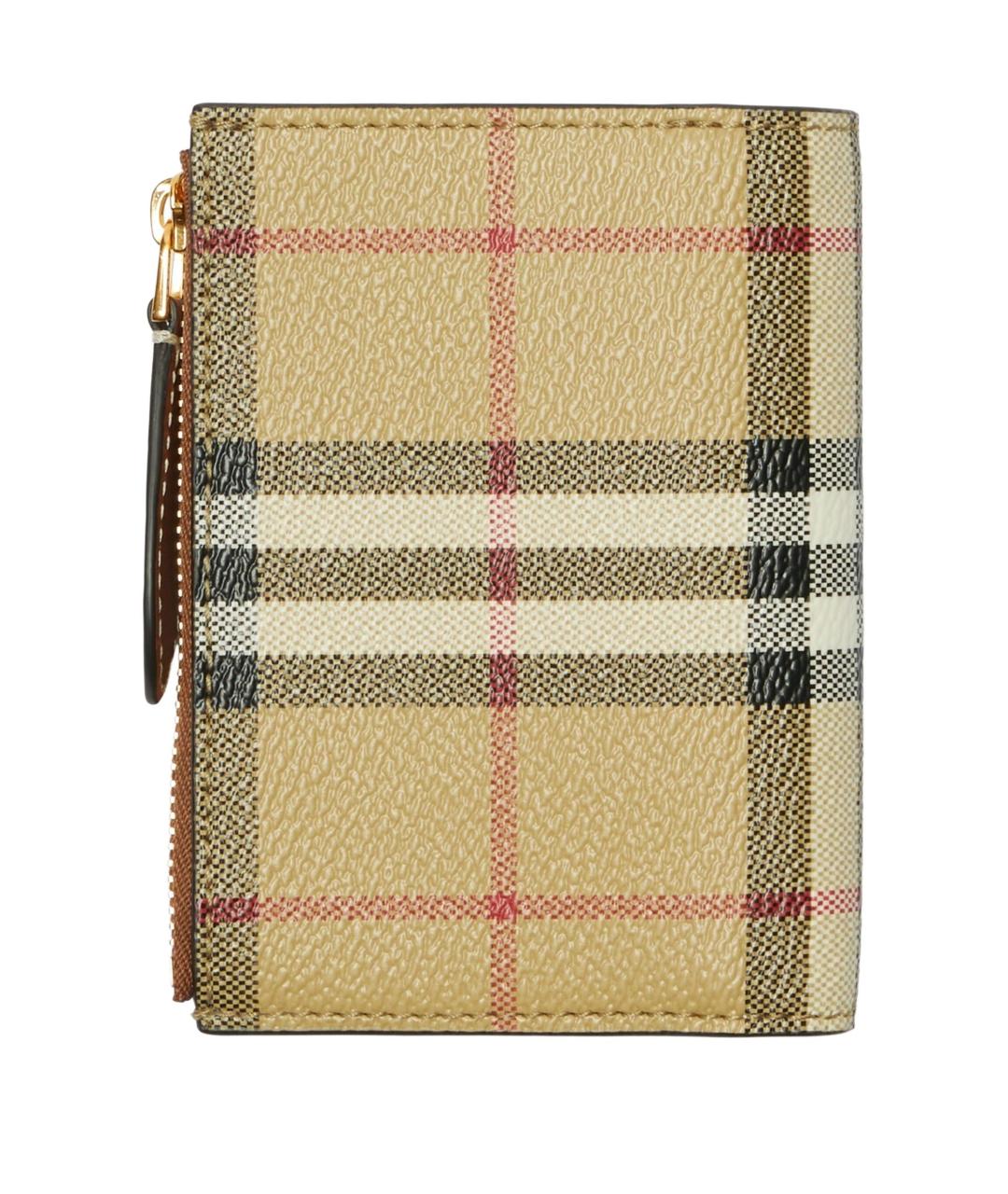 BURBERRY Бежевый кошелек, фото 3