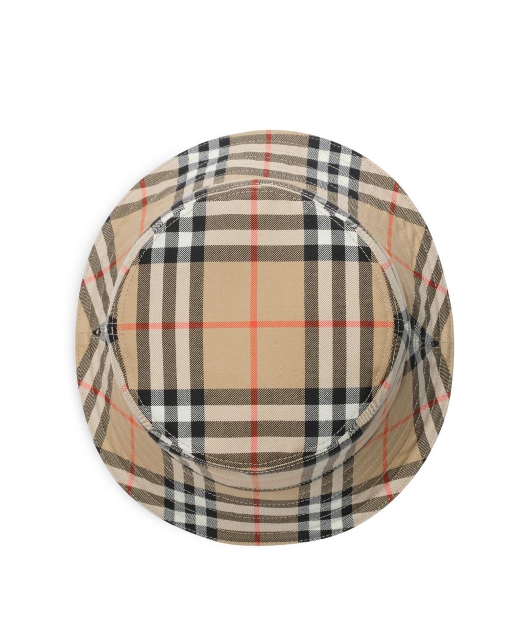 BURBERRY Бежевая хлопковая панама, фото 2