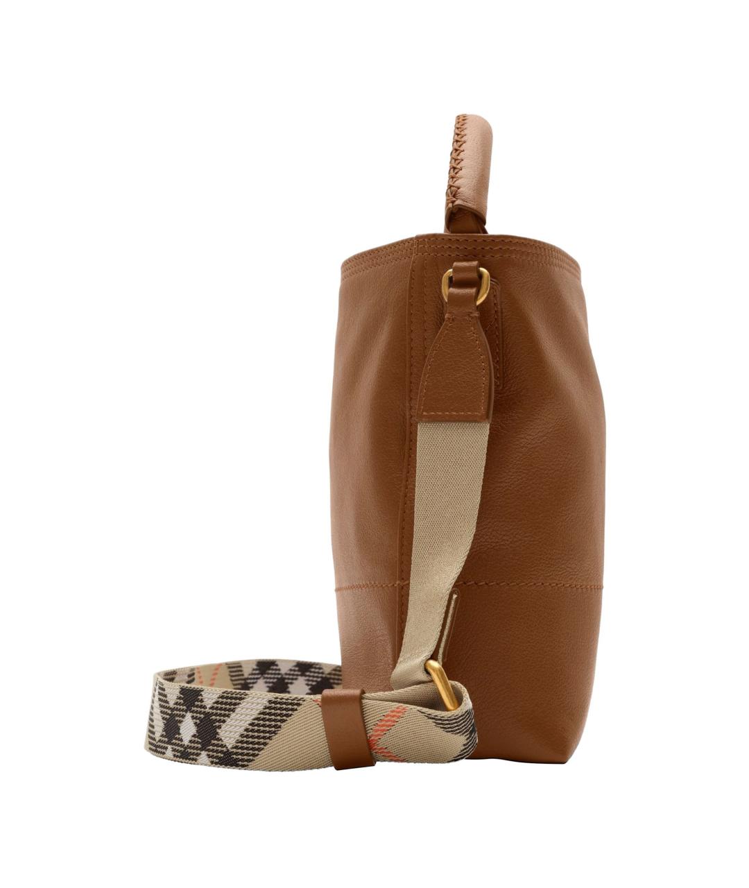 BURBERRY Кожаная сумка через плечо, фото 4