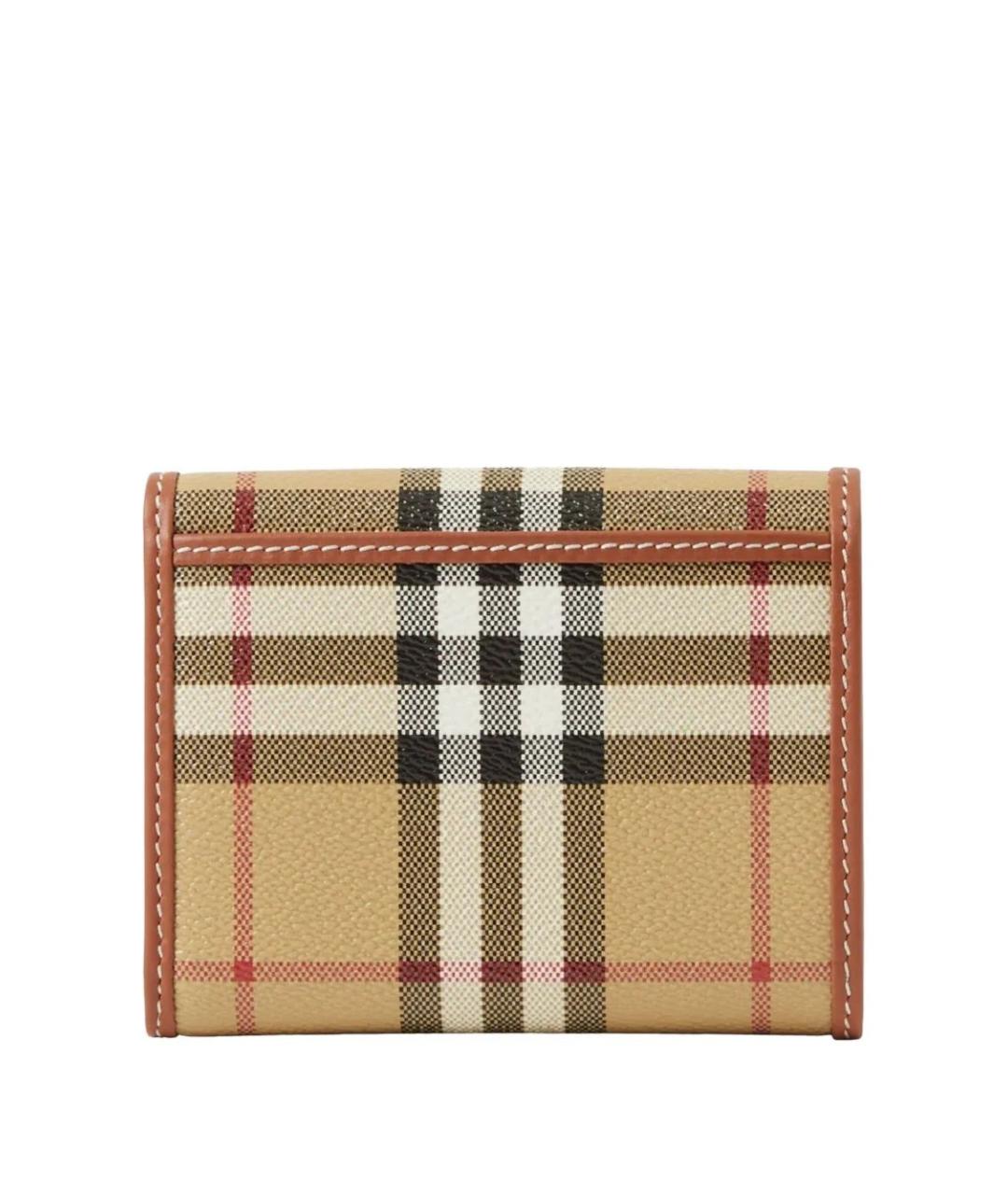 BURBERRY Бежевый кошелек, фото 2