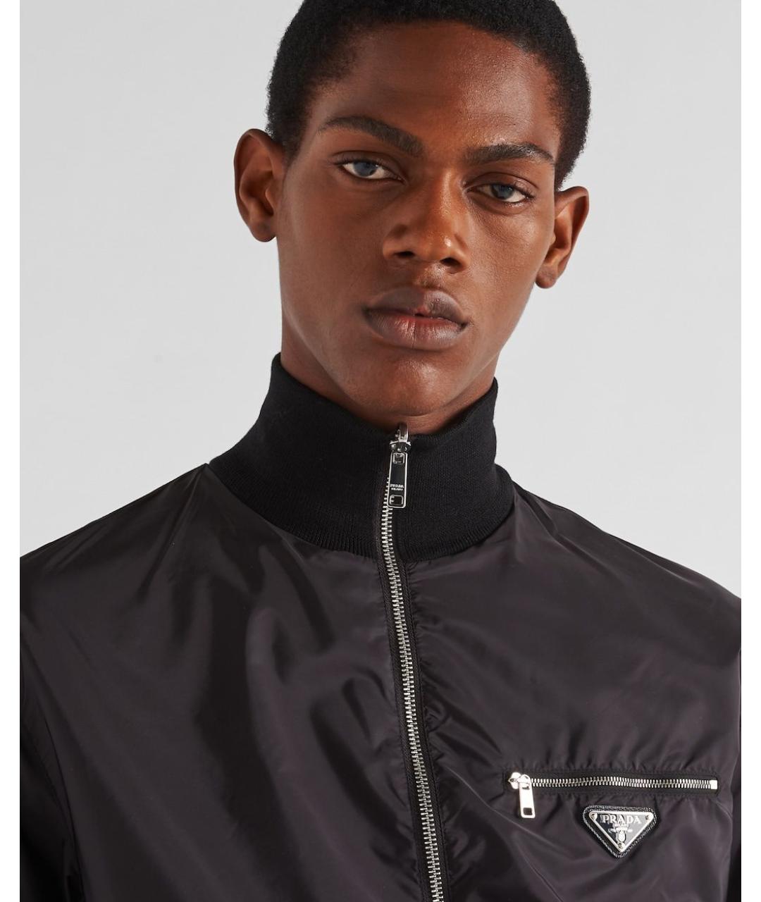 PRADA Черная куртка, фото 3