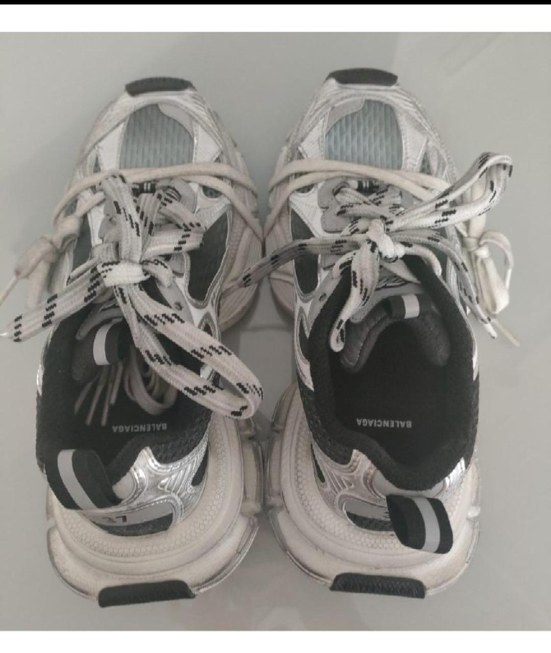 BALENCIAGA Серые кроссовки, фото 3