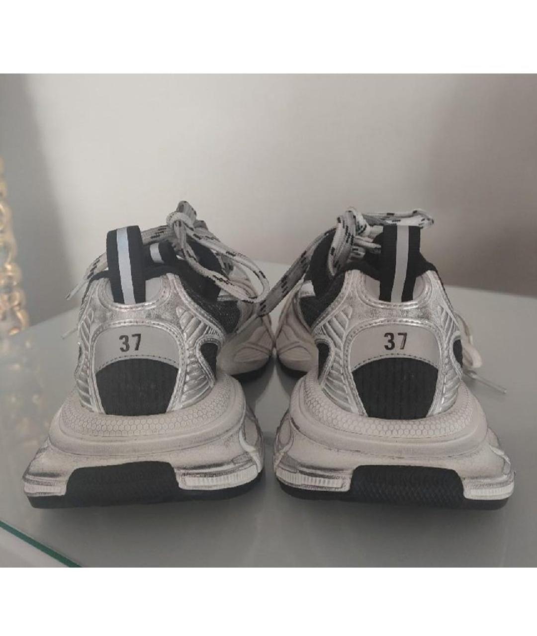 BALENCIAGA Серые кроссовки, фото 4