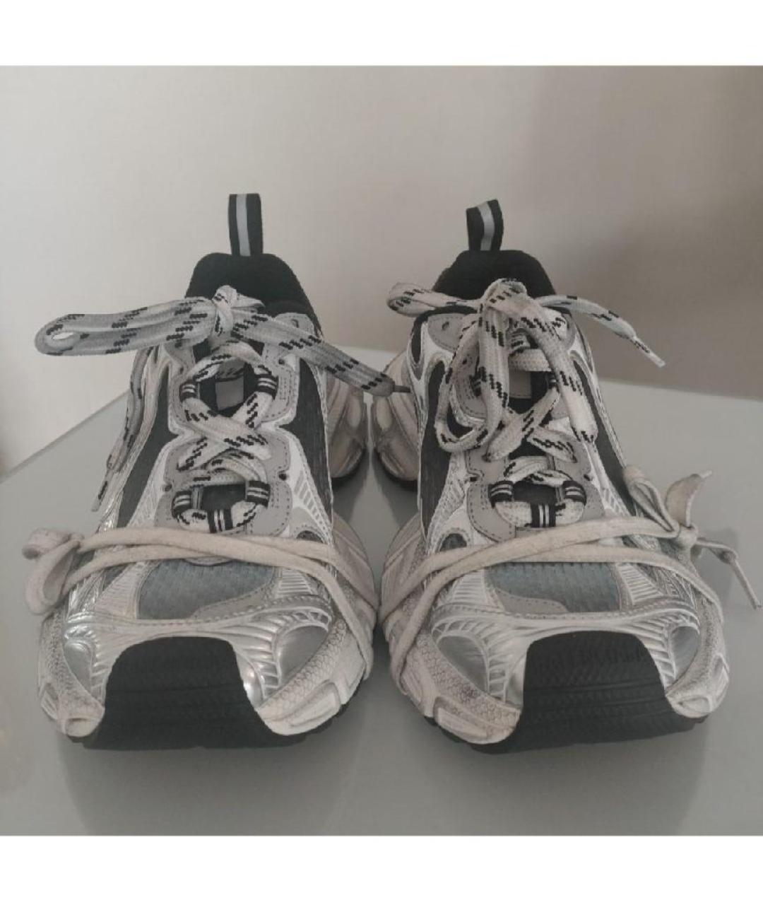 BALENCIAGA Серые кроссовки, фото 2