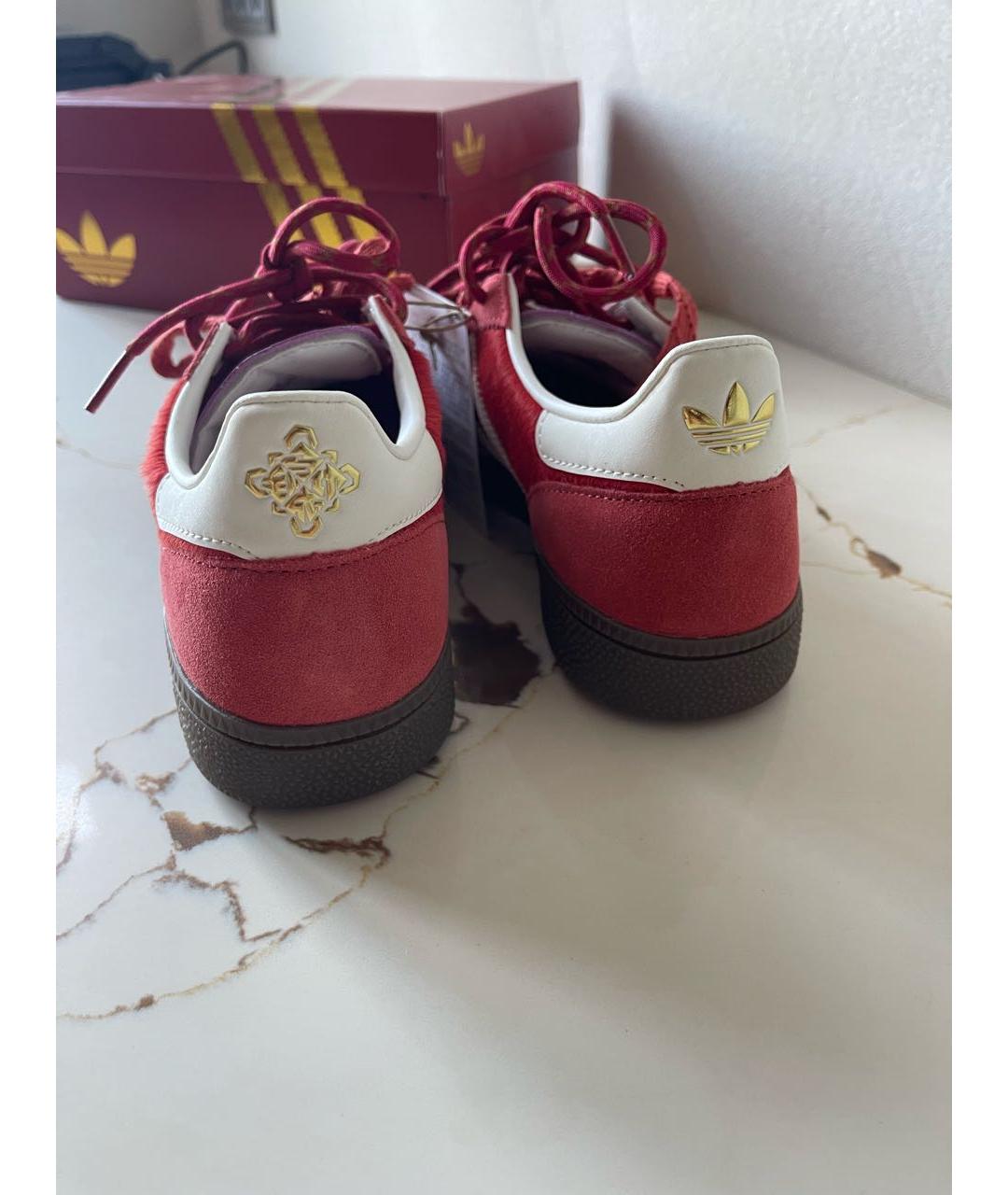 ADIDAS Красные кеды, фото 4