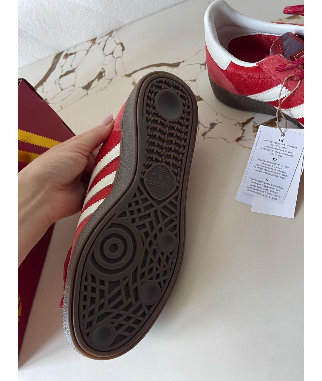 ADIDAS Красные кеды, фото 8